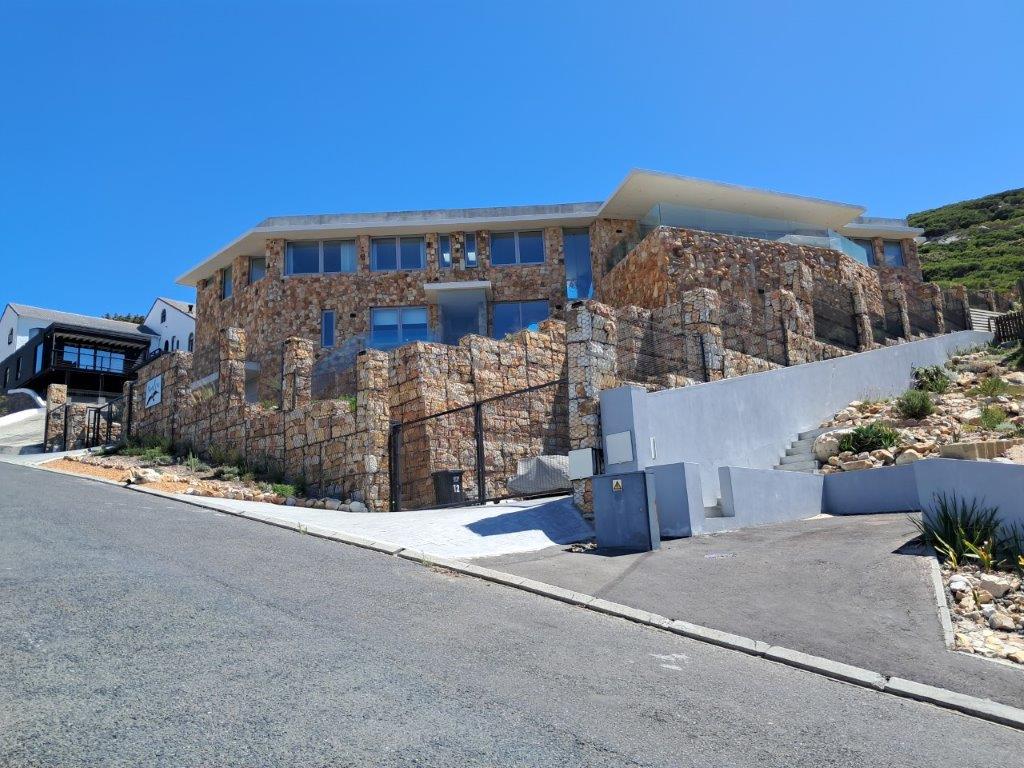 New build from the ground up stone clad house